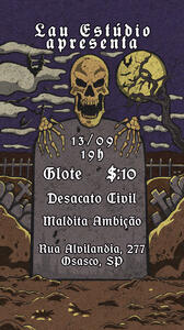 Flyer Glote Live Lau Studio