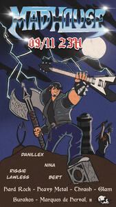 Flyer Madhouse I party